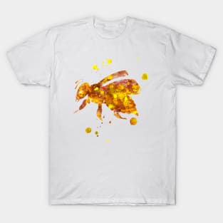 Bee Watercolor Painting T-Shirt